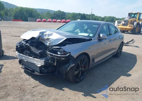 2023 Genesis G70 Sport Advanced/Sport Prestige из США, поврежденный, VIN KMTG54TE8PU105680